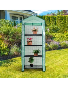 Herzberg HG-8001 Serre à 4 Niveaux 2