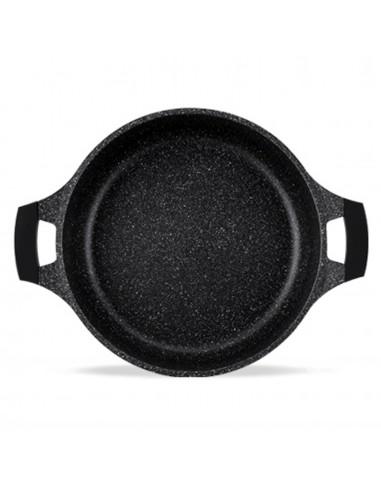 Royalty Line RL-BS36M Cocotte en fonte avec couvercle en verre 36 cm