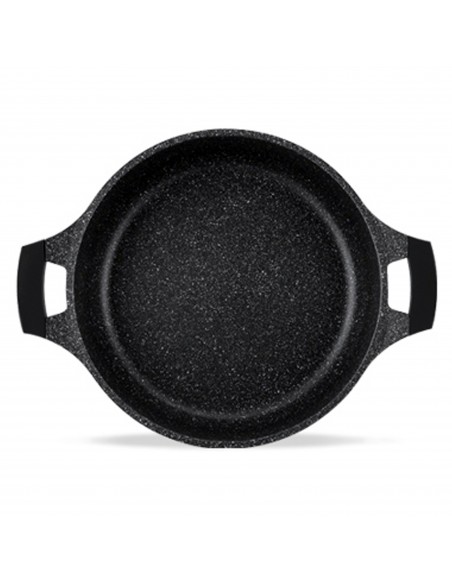 Royalty Line RL-BS36M Cocotte en fonte avec couvercle en verre 36 cm