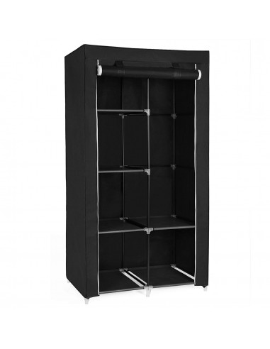Herzberg HG-8010 Armoire de rangement Petite Noire