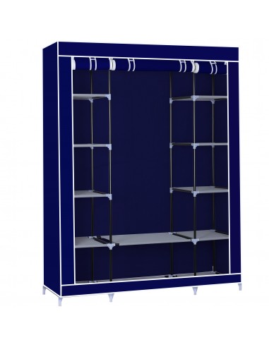 Herzberg HG-8009 Armoire de rangement Grande Bleu
