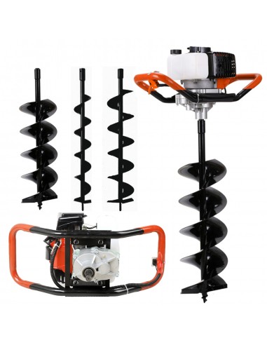 Herzberg HG-8049EA Tarière à Terre