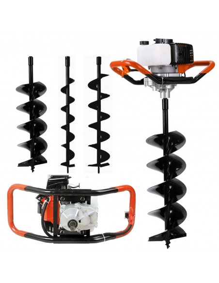 Herzberg HG-8049EA Tarière à Terre