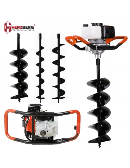 Herzberg HG-8049EA Tarière à Terre
