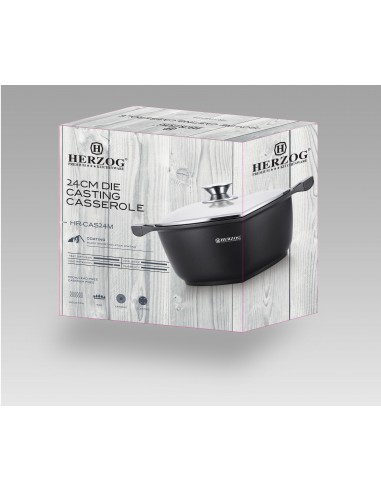 Herzog Cocotte en Fonte de 24 cm