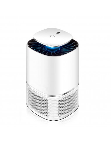 Cenocco Lampe Anti-moustique à Aspiration Alimentée par USB Blanc