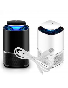 Cenocco Lampe Anti-moustique à Aspiration Alimentée par USB Noire 2