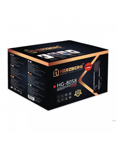 Herzberg HG-8058 Défroisseur à Vapeur Avancé Avec Station de Repassage
