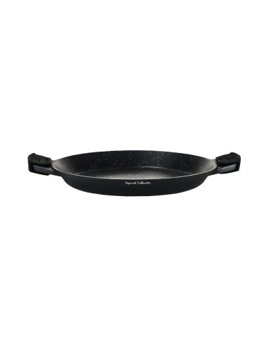 Imperial Collection Poêle à paella de 36 cm avec poignées en silicone