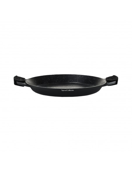 Imperial Collection Poêle à paella de 36 cm avec poignées en silicone