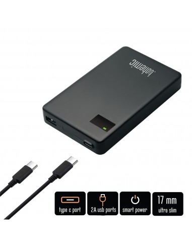 Bohemic BOH7382 Chargeur ultra-mince pour ordinateur portable et tablette 60W