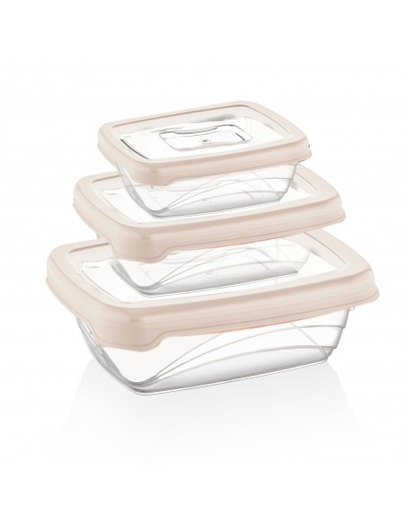 Herzberg 3 pièces Bio Saver Box Ivoire