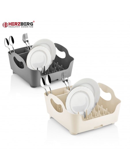 Herzberg Egouttoir à vaisselle' Ivoire
