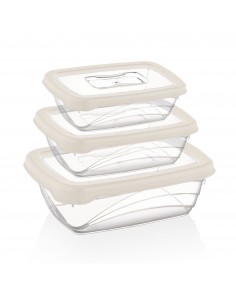 Herzberg Coffret 3 pièces Bio Saver Ivoire