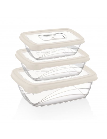 Herzberg Coffret 3 pièces Bio Saver Ivoire