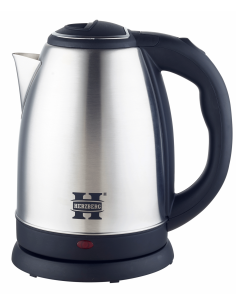 Herzberg HG-5011SIL Bouilloire électrique 1.8L 1500W en acier inoxydable Argent