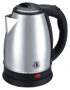 Herzberg HG-5011SIL Bouilloire électrique 1.8L 1500W en acier inoxydable Argent 2