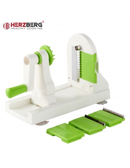 Herzberg HG-8030  Ensemble de spirales à légumes