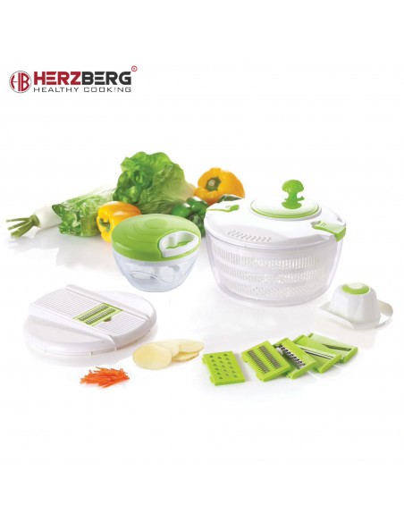 Herzberg HG-5057 Multifunctionele Spinner met Chopper