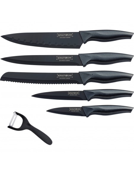 Royalty Line RL-CB5 Set de couteaux 5pcs