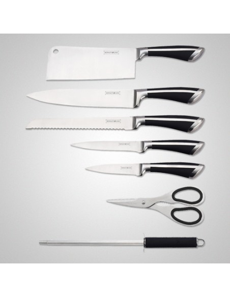 Royalty-Line RL-KSS700 Set de couteaux 8 pièces