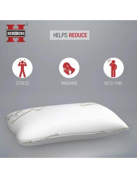 Royalty Comfort HG-5076BMC La Housse d'Oreiller en Bamboo