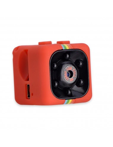 Cenocco Mini-Caméra HD1080P Rouge