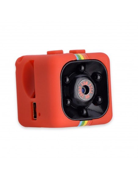 Cenocco Mini-Caméra HD1080P Rouge