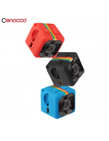 Cenocco Mini-Caméra HD1080P Rouge