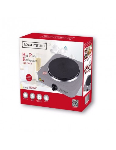 Royalty Line RL-EKP1500.15 Plaque chauffante 1500W Argent