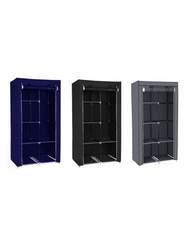 Herzberg HG-8010 Armoire de rangement Petite Noire