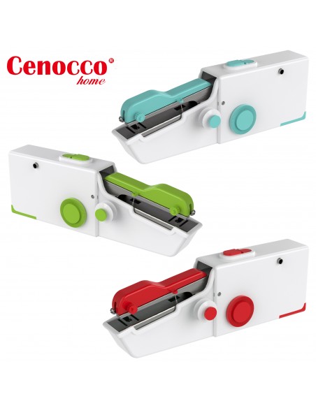 Cenocco Machine à Coudre à Main Easy Stitch Rouge