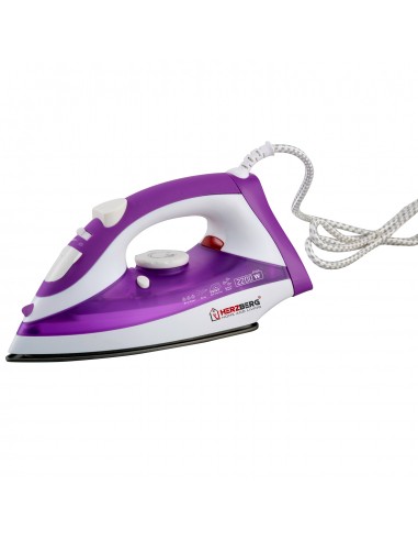 Herzberg HG-8036 Fer à Vapeur 2200W Violet