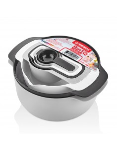 Herzberg Ensemble de bols et tasses à mesurer 8 en 1 2