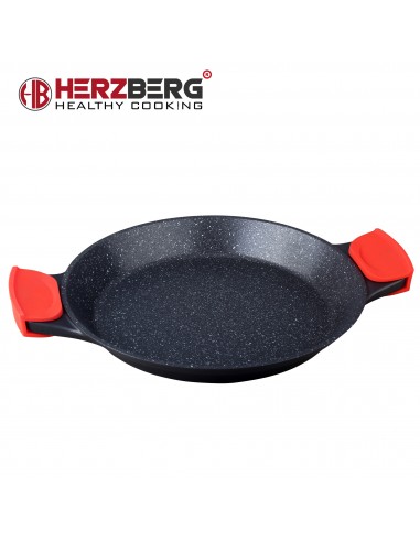 Herzberg HG-7132PP Poêle à Paella de 32 cm