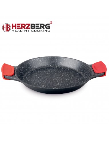 Herzberg HG-7132PP Poêle à Paella de 32 cm