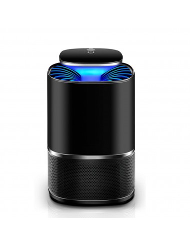 Cenocco Lampe Anti-moustique à Aspiration Alimentée par USB Noire