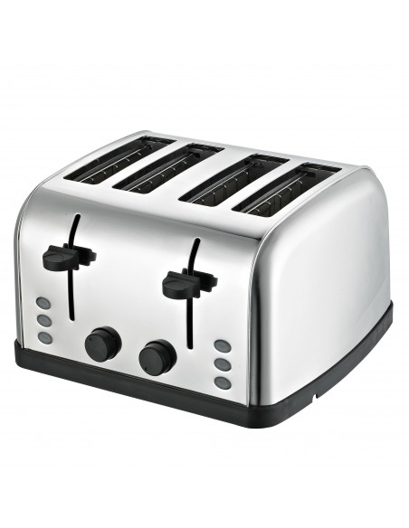 Daewoo SYM-1304 Grille-pain Large en Acier Inoxydable 4 Tiroirs 4 Tranches?