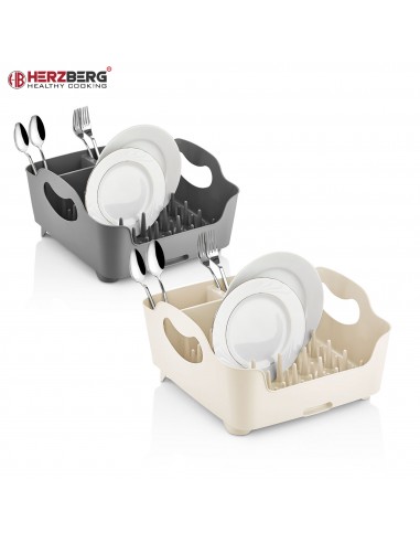 Herzberg Egouttoir à vaisselle' Ivoire