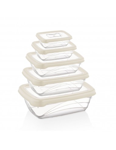 Herzberg 5 Pièces Bio Saver Box Set Ivoire