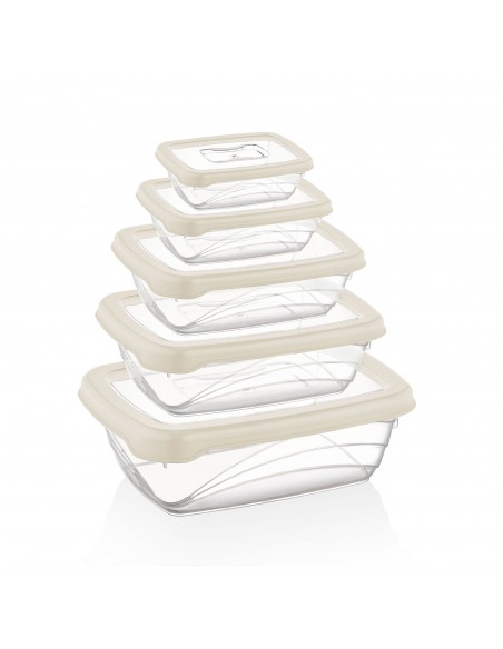 Herzberg 5 Pièces Bio Saver Box Set Ivoire