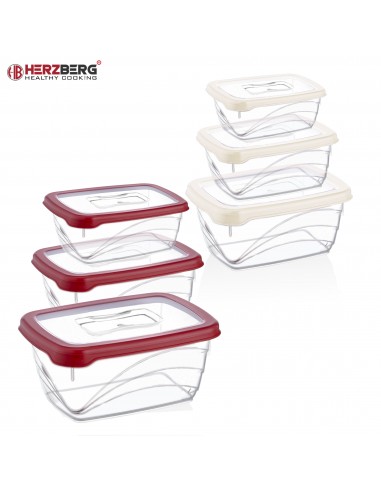 Herzberg Coffret 3 pièces Extra Deep Bio Saver Ivoire