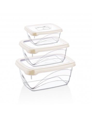 Herzberg Coffret 3 pièces Extra Deep Bio Saver Ivoire