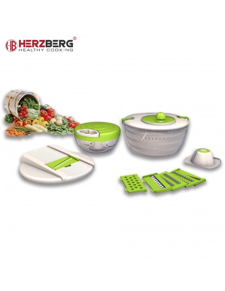 Herzberg HG-5057 Multifunctionele Spinner met Chopper
