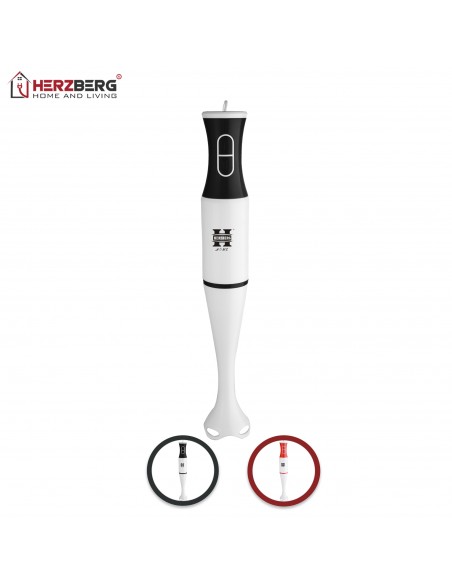 Herzberg HG-5058  Mixeur plongeant Rouge