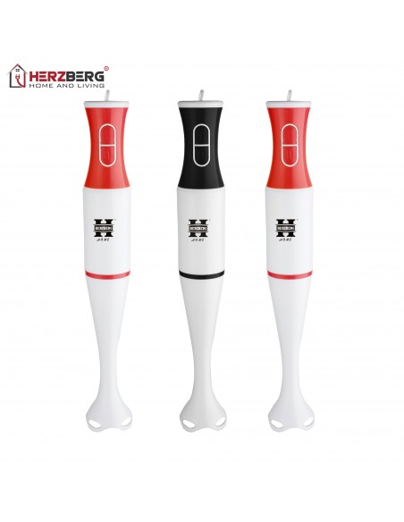 Herzberg HG-5058  Mixeur plongeant Rouge