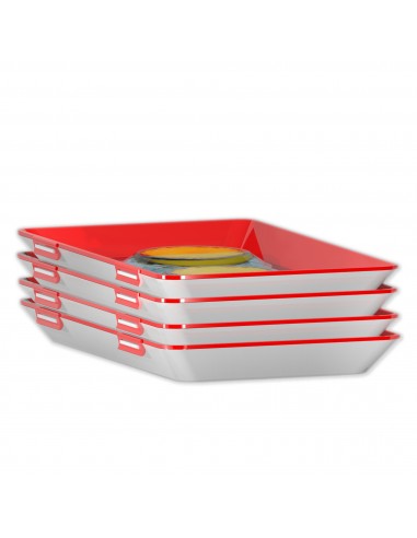 Genius Ideas Lot de 2 Clever Tray Fresh Keeping System