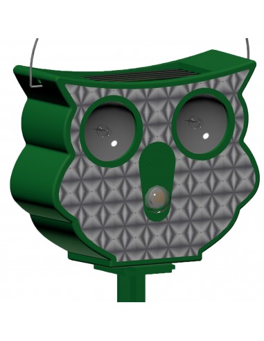 Genius Ideas Clôture Sonique Répulsive Solaire Universel Hibou