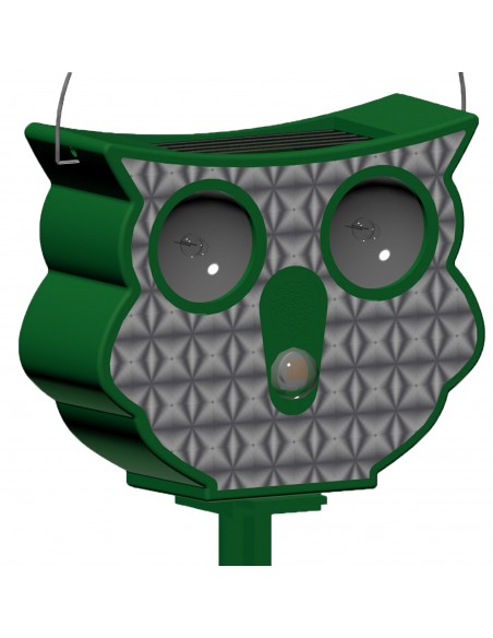 Genius Ideas Clôture Sonique Répulsive Solaire Universel Hibou