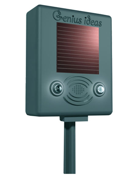 Genius Ideas Répulsif Oiseaux Universel 'Sound  Flash'